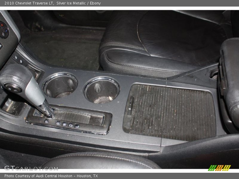 Silver Ice Metallic / Ebony 2010 Chevrolet Traverse LT