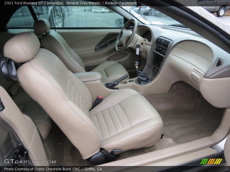  2001 Mustang GT Convertible Medium Parchment Interior