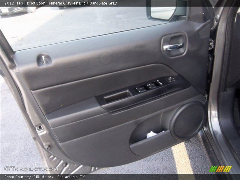 Mineral Gray Metallic / Dark Slate Gray 2012 Jeep Patriot Sport