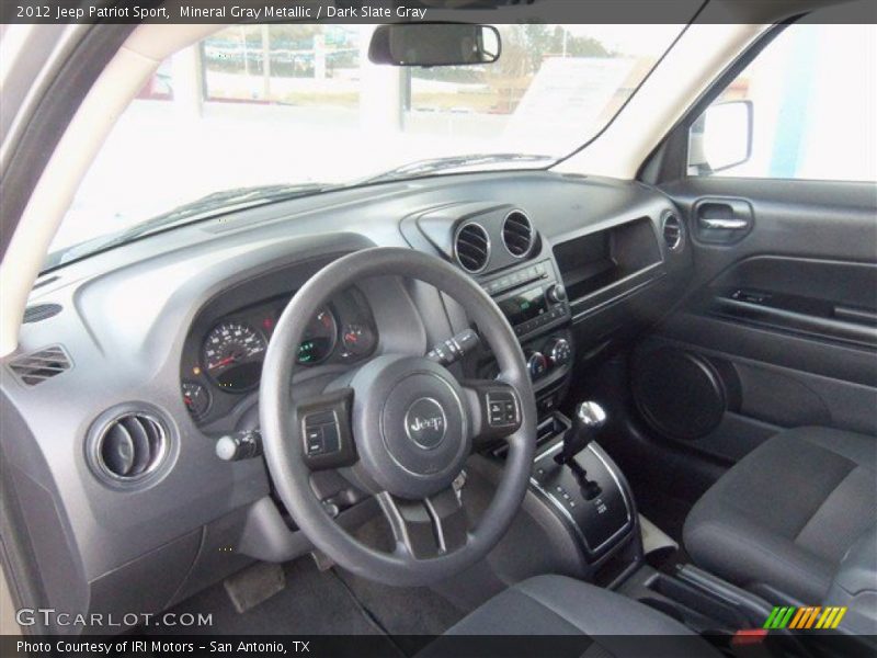 Mineral Gray Metallic / Dark Slate Gray 2012 Jeep Patriot Sport