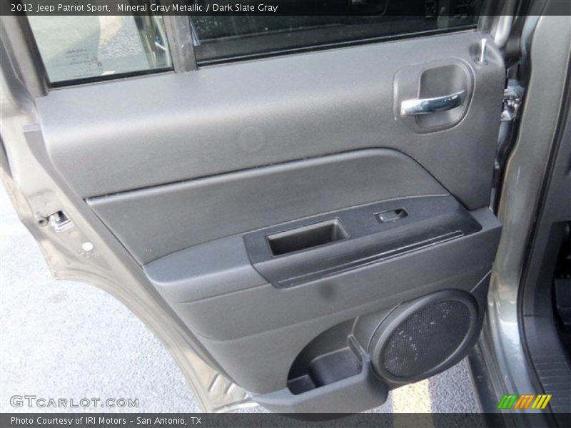 Mineral Gray Metallic / Dark Slate Gray 2012 Jeep Patriot Sport