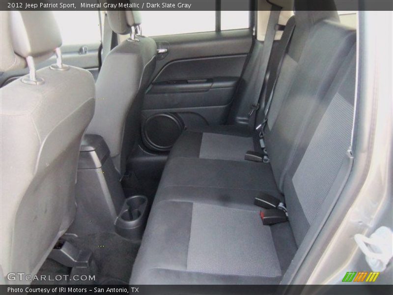 Mineral Gray Metallic / Dark Slate Gray 2012 Jeep Patriot Sport