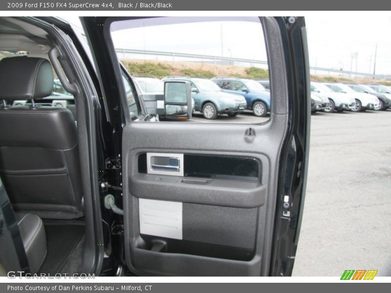Black / Black/Black 2009 Ford F150 FX4 SuperCrew 4x4