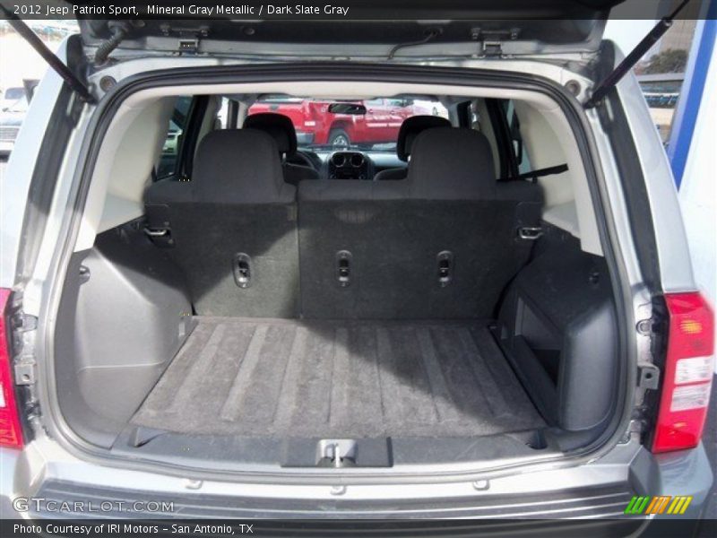 Mineral Gray Metallic / Dark Slate Gray 2012 Jeep Patriot Sport