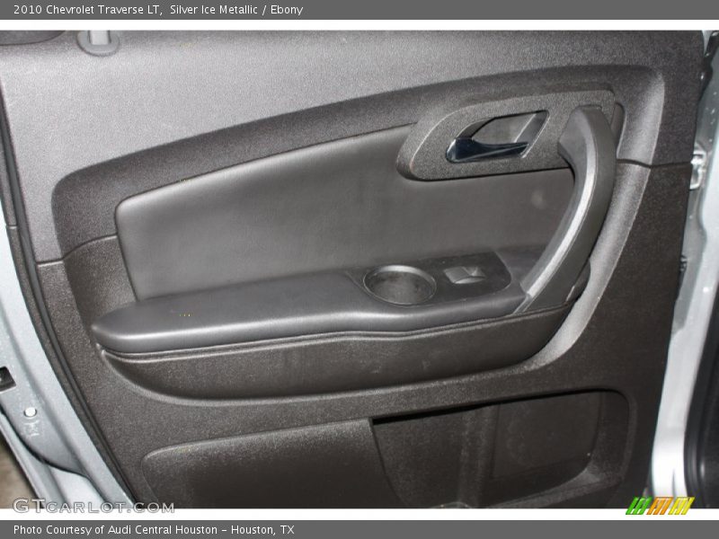 Silver Ice Metallic / Ebony 2010 Chevrolet Traverse LT