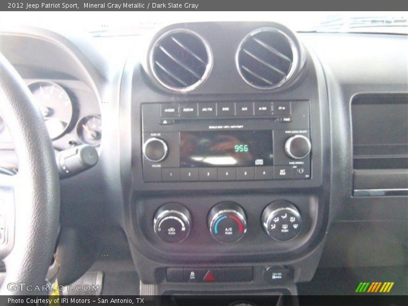 Mineral Gray Metallic / Dark Slate Gray 2012 Jeep Patriot Sport
