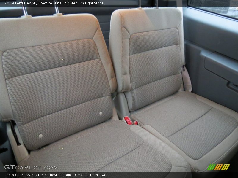 Redfire Metallic / Medium Light Stone 2009 Ford Flex SE