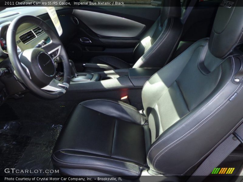 Imperial Blue Metallic / Black 2011 Chevrolet Camaro SS/RS Coupe