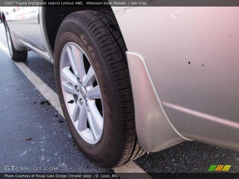 Millenium Silver Metallic / Ash Gray 2007 Toyota Highlander Hybrid Limited 4WD