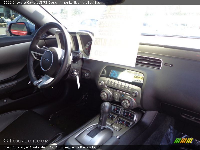 Imperial Blue Metallic / Black 2011 Chevrolet Camaro SS/RS Coupe