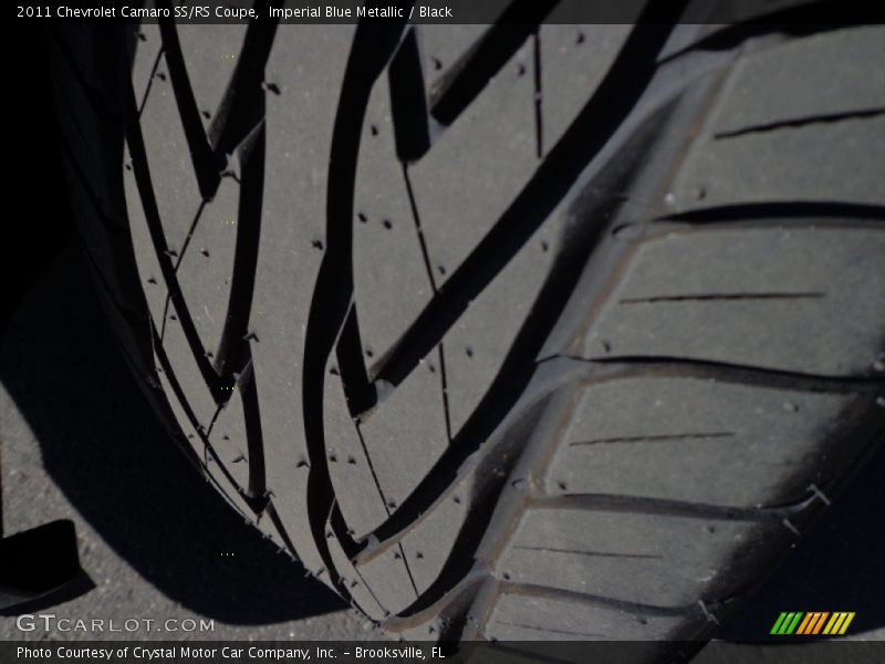 Imperial Blue Metallic / Black 2011 Chevrolet Camaro SS/RS Coupe