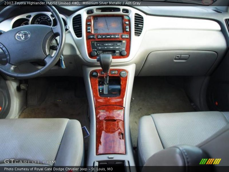 Millenium Silver Metallic / Ash Gray 2007 Toyota Highlander Hybrid Limited 4WD