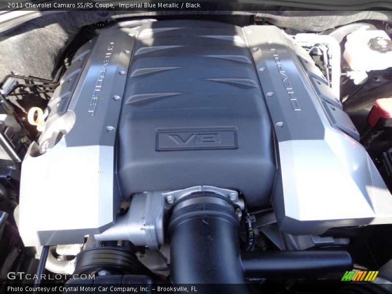 Imperial Blue Metallic / Black 2011 Chevrolet Camaro SS/RS Coupe