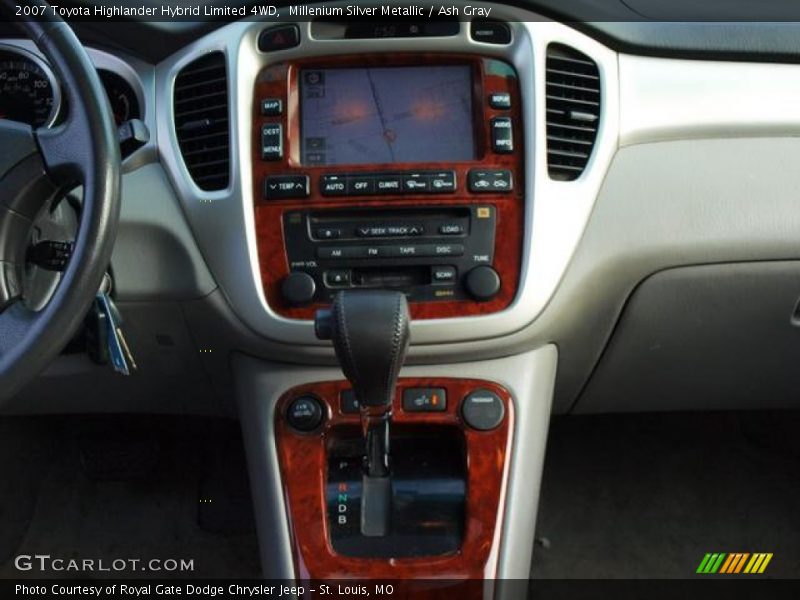 Millenium Silver Metallic / Ash Gray 2007 Toyota Highlander Hybrid Limited 4WD