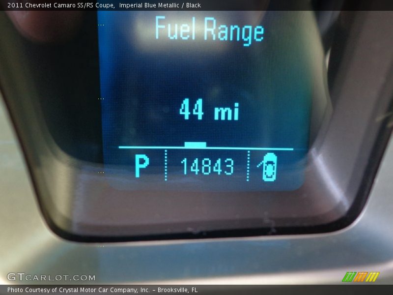 Imperial Blue Metallic / Black 2011 Chevrolet Camaro SS/RS Coupe