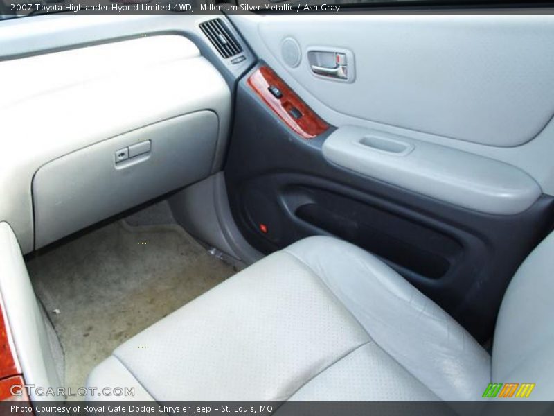 Millenium Silver Metallic / Ash Gray 2007 Toyota Highlander Hybrid Limited 4WD
