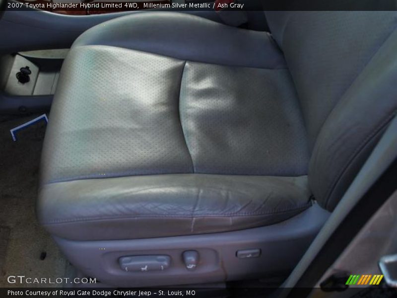 Millenium Silver Metallic / Ash Gray 2007 Toyota Highlander Hybrid Limited 4WD