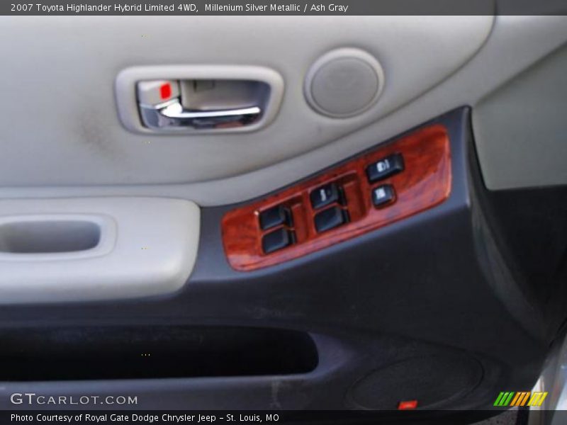 Millenium Silver Metallic / Ash Gray 2007 Toyota Highlander Hybrid Limited 4WD