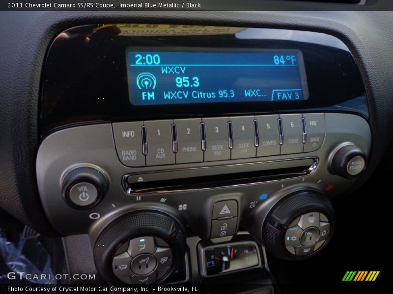 Imperial Blue Metallic / Black 2011 Chevrolet Camaro SS/RS Coupe