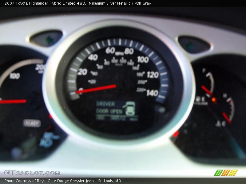 Millenium Silver Metallic / Ash Gray 2007 Toyota Highlander Hybrid Limited 4WD