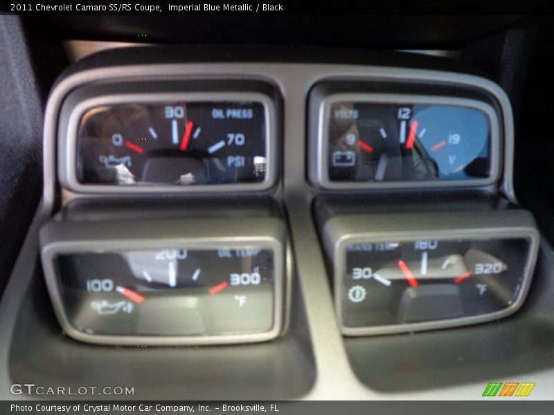 Imperial Blue Metallic / Black 2011 Chevrolet Camaro SS/RS Coupe