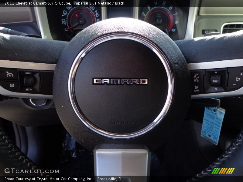 Imperial Blue Metallic / Black 2011 Chevrolet Camaro SS/RS Coupe