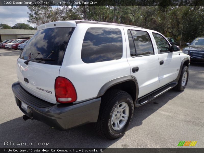 Bright White / Dark Slate Gray 2002 Dodge Durango SXT 4x4
