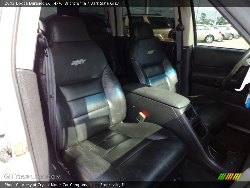 Bright White / Dark Slate Gray 2002 Dodge Durango SXT 4x4