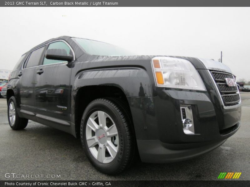 Carbon Black Metallic / Light Titanium 2013 GMC Terrain SLT