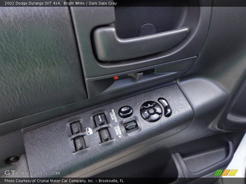 Bright White / Dark Slate Gray 2002 Dodge Durango SXT 4x4