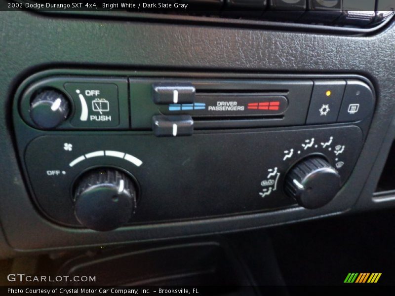 Controls of 2002 Durango SXT 4x4