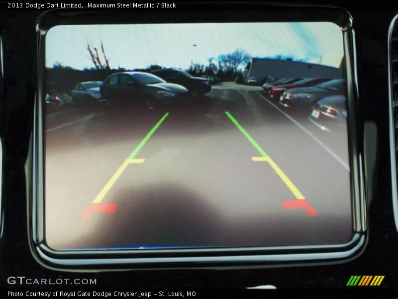 Maximum Steel Metallic / Black 2013 Dodge Dart Limited