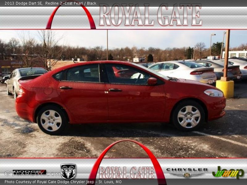 Redline 2-Coat Pearl / Black 2013 Dodge Dart SE