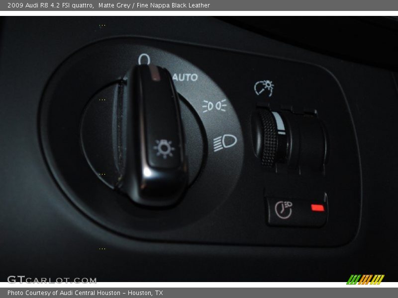 Controls of 2009 R8 4.2 FSI quattro
