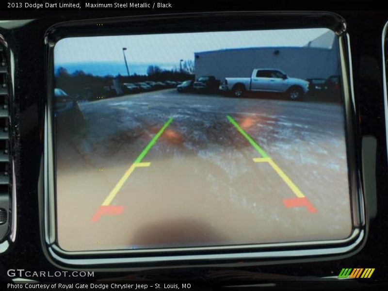 Maximum Steel Metallic / Black 2013 Dodge Dart Limited