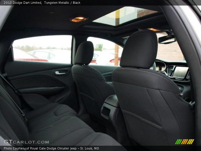 Tungsten Metallic / Black 2013 Dodge Dart Limited