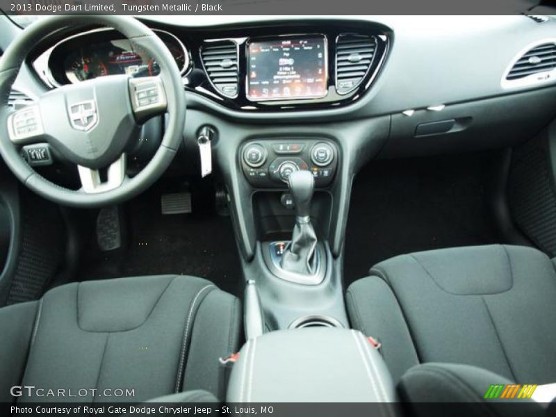 Tungsten Metallic / Black 2013 Dodge Dart Limited
