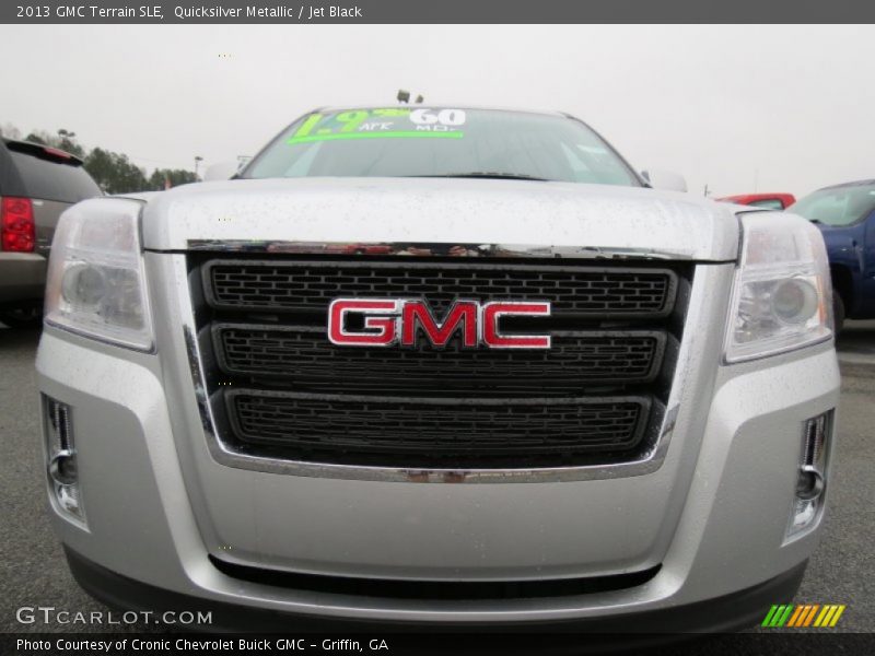 Quicksilver Metallic / Jet Black 2013 GMC Terrain SLE