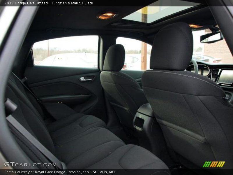 Tungsten Metallic / Black 2013 Dodge Dart Limited