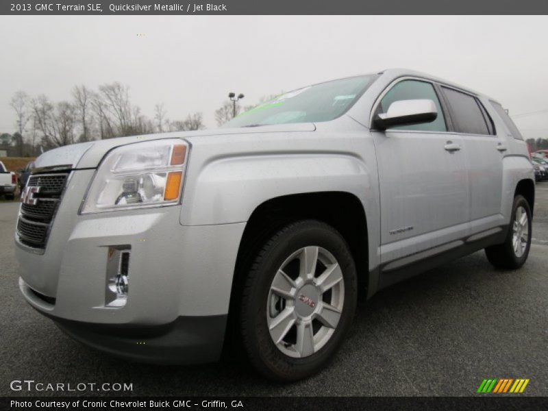 Quicksilver Metallic / Jet Black 2013 GMC Terrain SLE