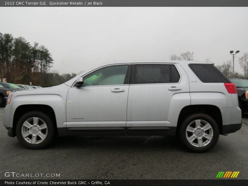 Quicksilver Metallic / Jet Black 2013 GMC Terrain SLE