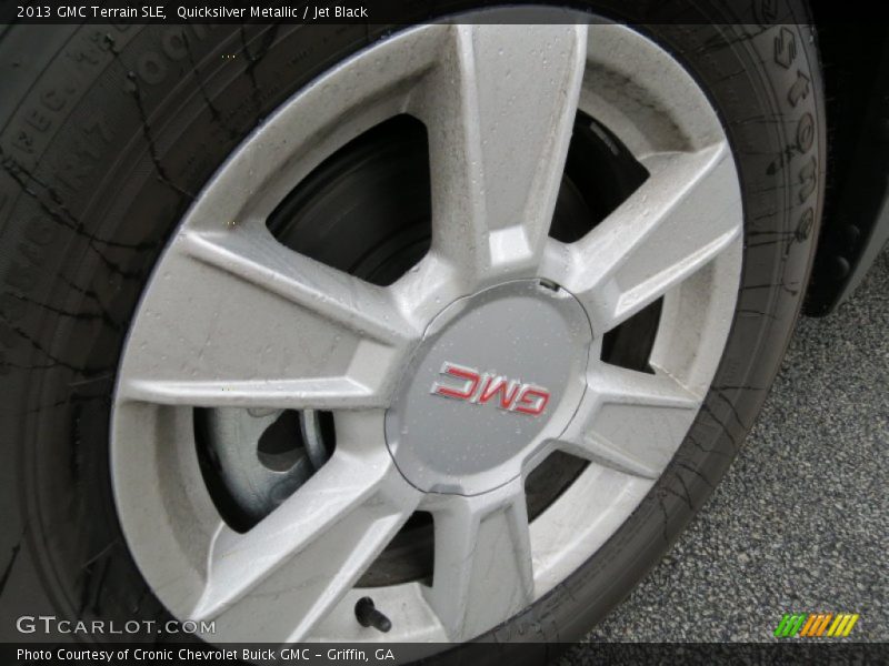 Quicksilver Metallic / Jet Black 2013 GMC Terrain SLE