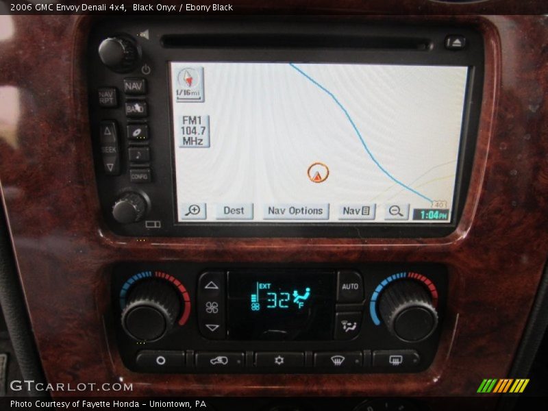 Black Onyx / Ebony Black 2006 GMC Envoy Denali 4x4