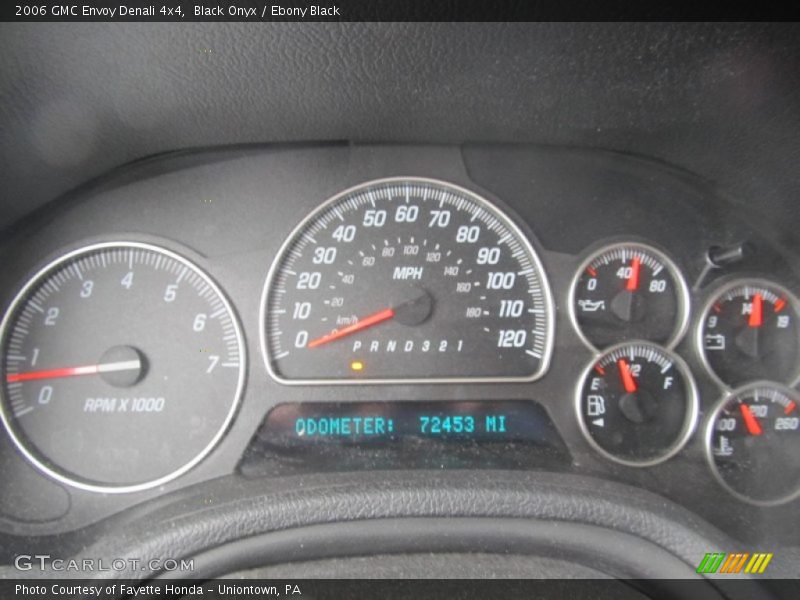 Black Onyx / Ebony Black 2006 GMC Envoy Denali 4x4