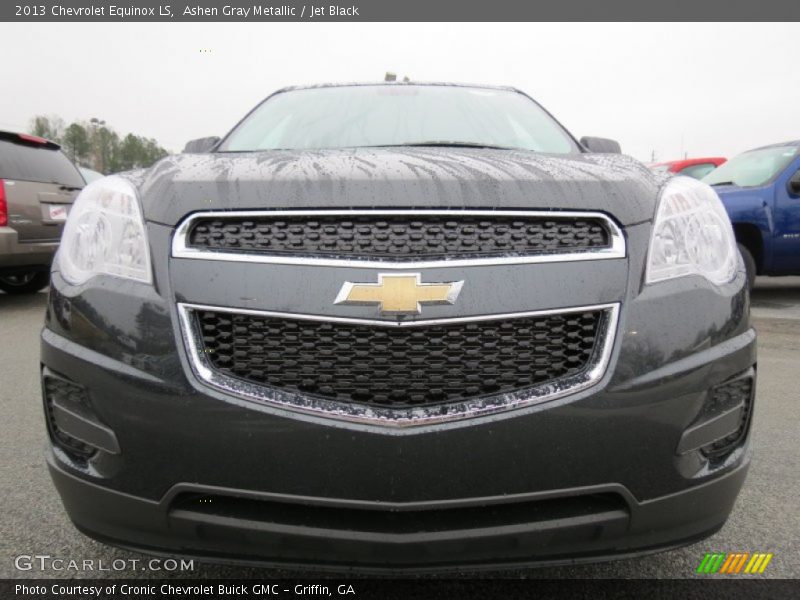 Ashen Gray Metallic / Jet Black 2013 Chevrolet Equinox LS