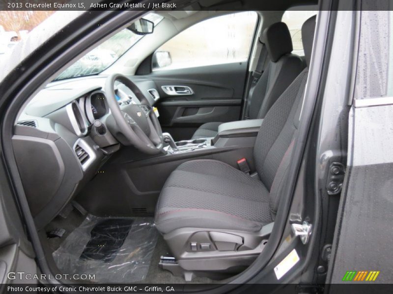 Ashen Gray Metallic / Jet Black 2013 Chevrolet Equinox LS
