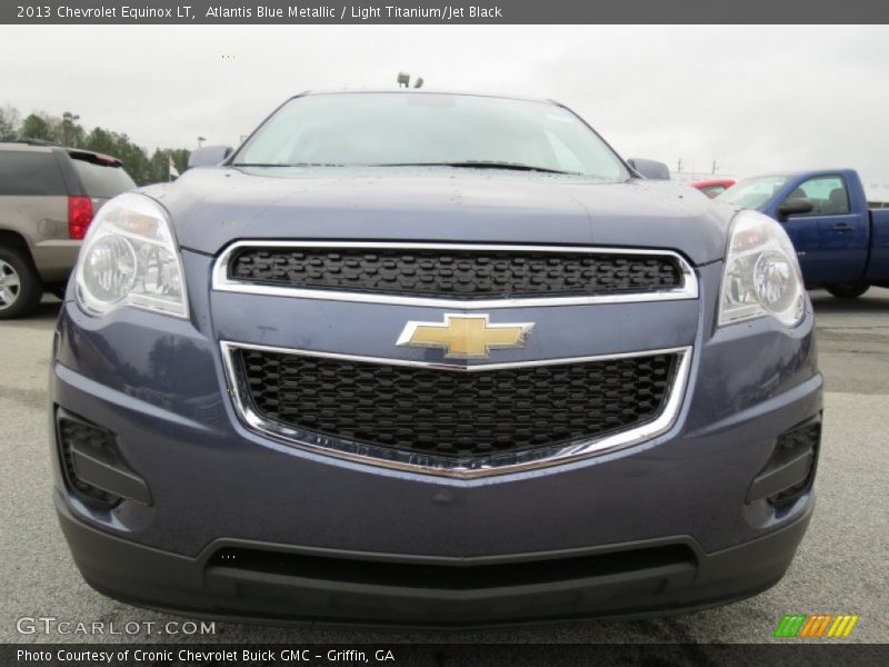 Atlantis Blue Metallic / Light Titanium/Jet Black 2013 Chevrolet Equinox LT