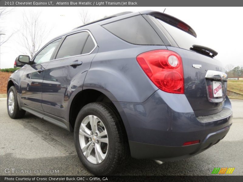 Atlantis Blue Metallic / Light Titanium/Jet Black 2013 Chevrolet Equinox LT