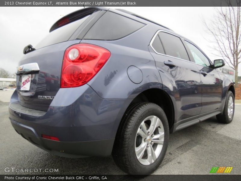 Atlantis Blue Metallic / Light Titanium/Jet Black 2013 Chevrolet Equinox LT