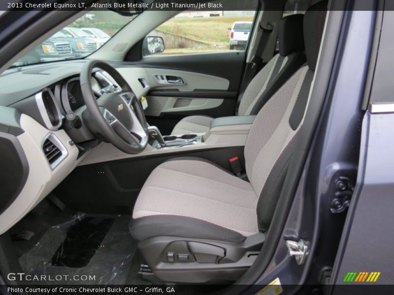 Front Seat of 2013 Equinox LT